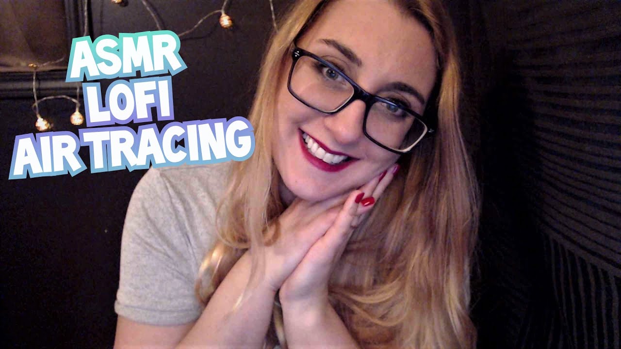 ASMR Air Tracing Words, Letters, & Images (Repeating, Finger Tracing on Your Face)