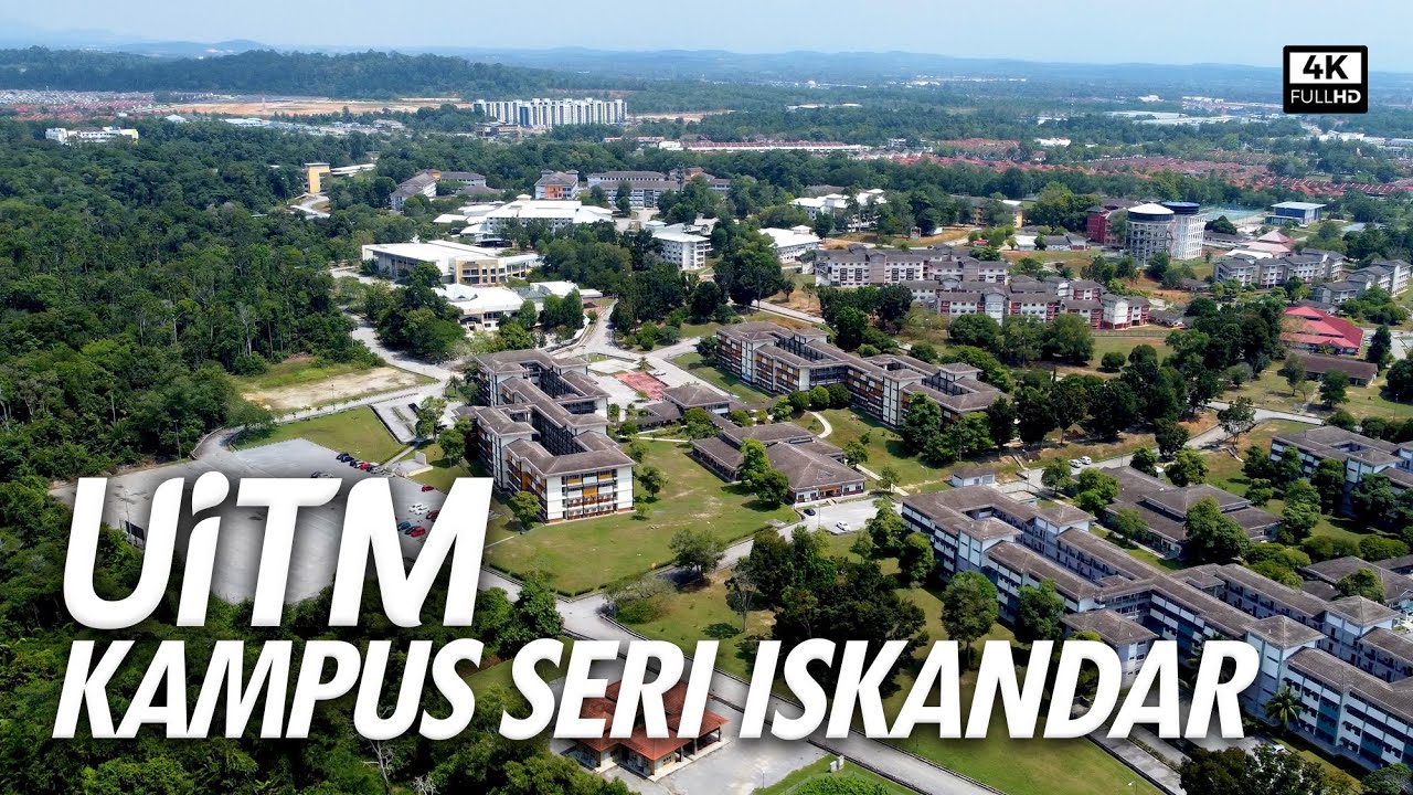 Universiti Teknologi MARA (UiTM) Cawangan Perak | UiTM Kampus Seri Iskandar, Perak (4k Video)