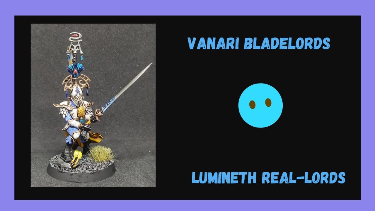 ⚔️ How to paint VANARI BLADELORDS ⚔️ // Como pintar ejercito LUMINETH REALM LORDS