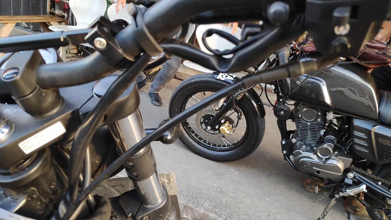 Nice exhaust sound brixton classic 150