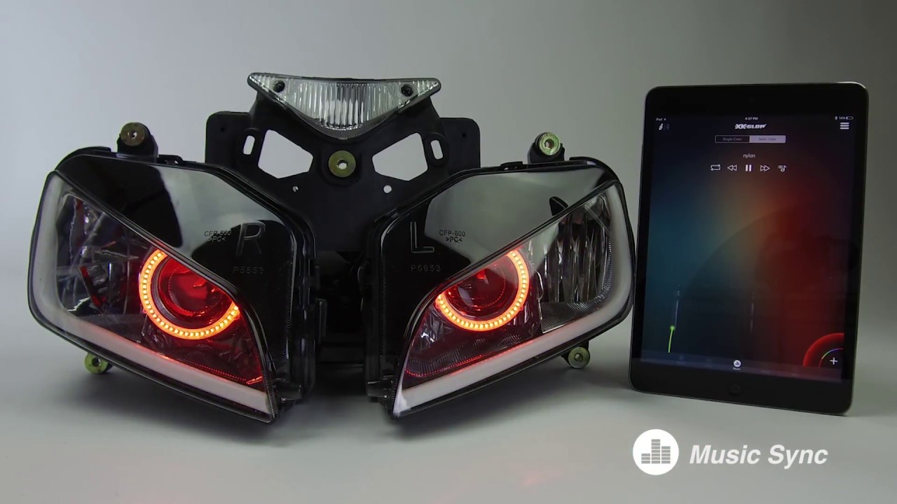 RGB Halo Kit for Car Headlight | XKCHROME App-Controlled | XKGLOW