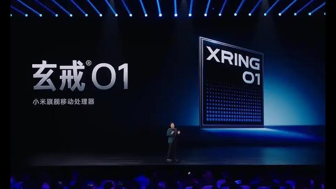 Xiaomi XRing O1 chip launch conference, 10 ARM cores, 3nm, top performance as Qualcomm and Apple!