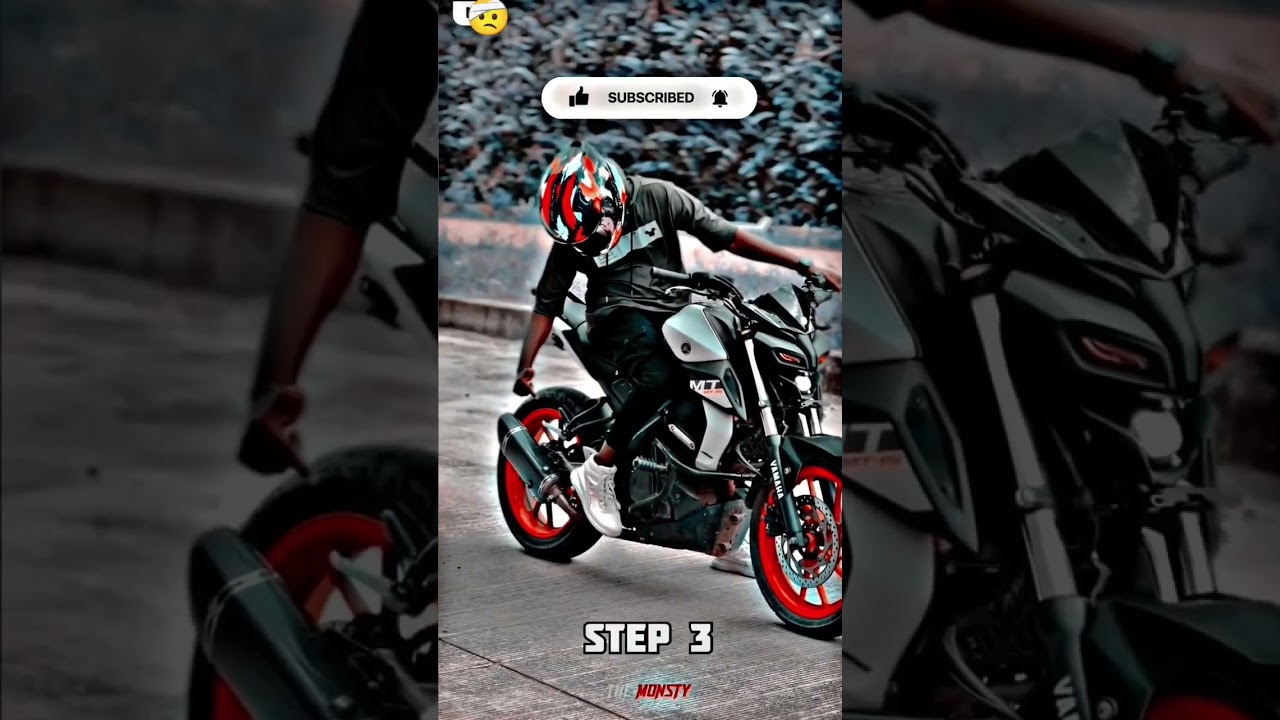 MT 15 STUNT STEP #viral 🔥#shorts #stunt #mt15 #bike