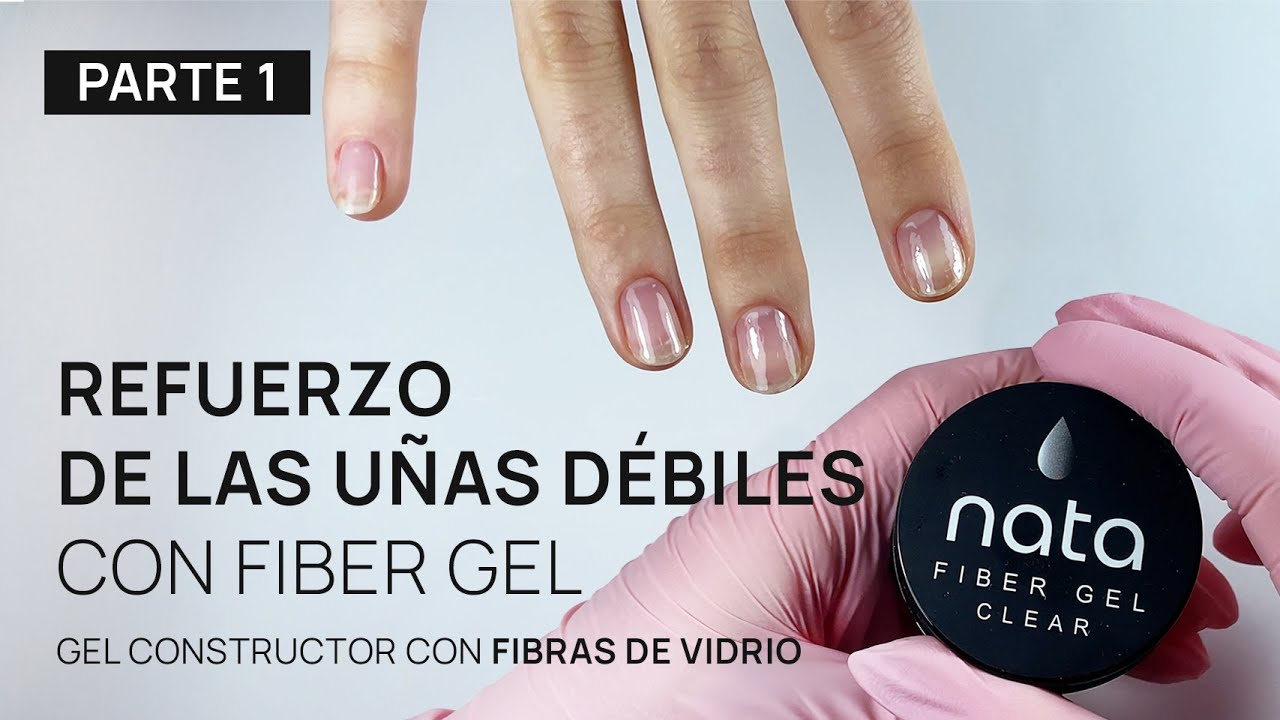 Fiber Gel constructor para el refuerzo de uñas débiles PARTE 1