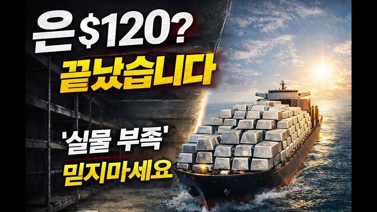 은 $120 끝났습니다. '실물 부족' 믿으면 위험한 이유