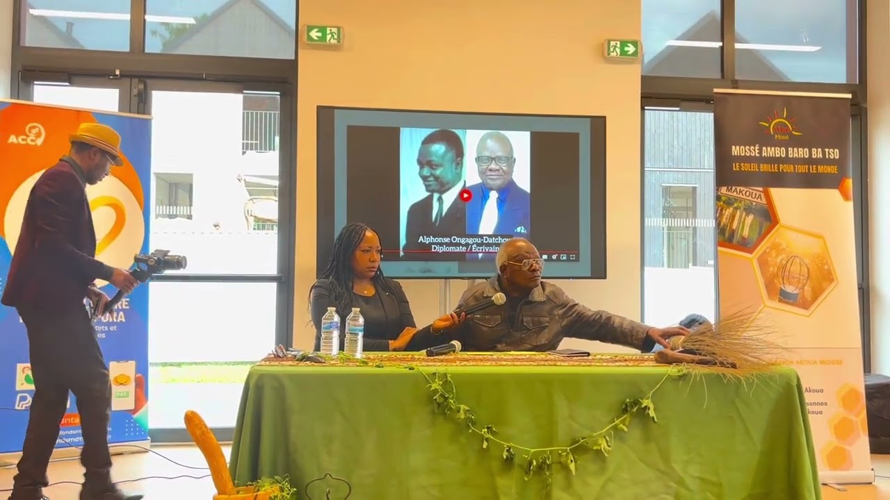 Alphonse ongagou pour la jeunesse Congolaise de Makoua (Discours en langue)