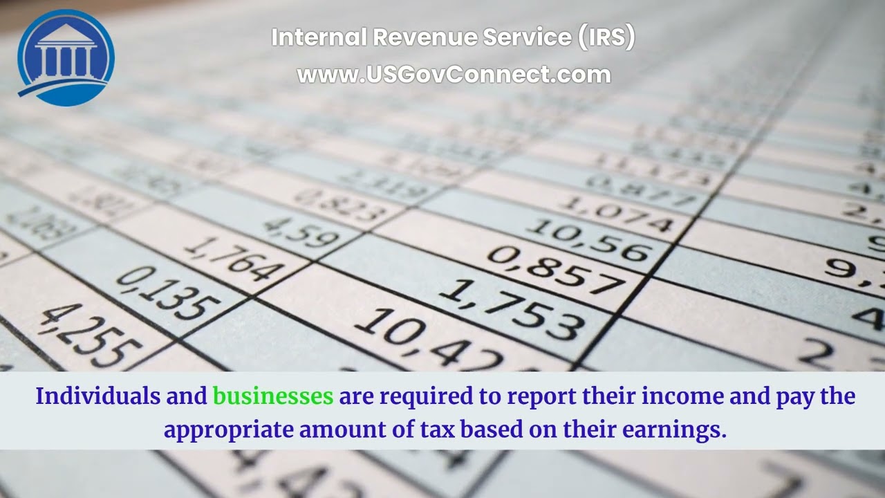 About The Internal Revenue Service (IRS) And Tax.