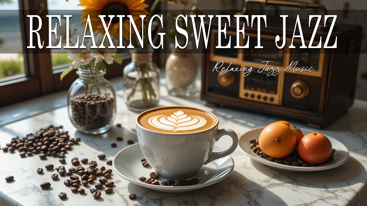 Relaxing Sweet Jazz ☕ Bossa Nova background for Studying, Working & Relaxing