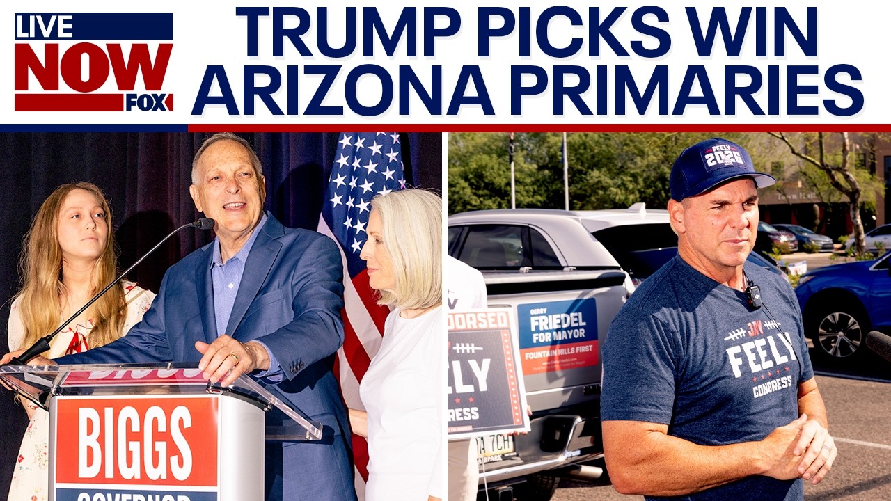 Trump-backed candidates win in Arizona primaries