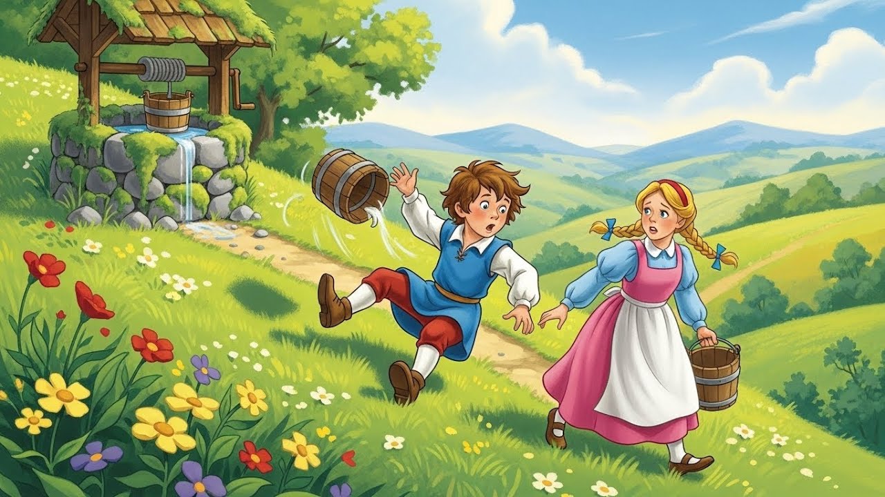 Jack and Jill Story for Kids | Classic Bedtime Fairy Tale | Little Dream Stories