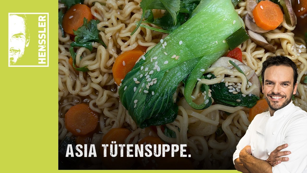 Schnelles Asia T&uuml;tensuppen Rezept von Steffen Henssler