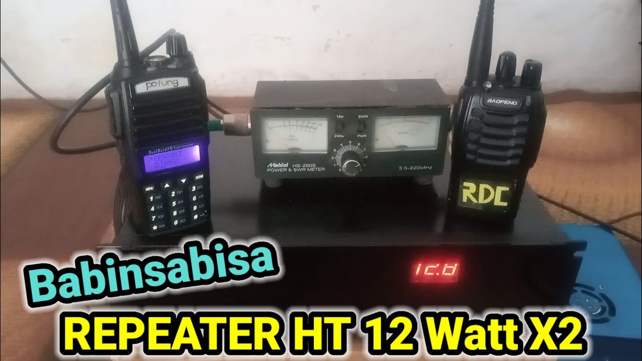 Babinsa Rakit Repeater HT Sendiri#babinsabisa 