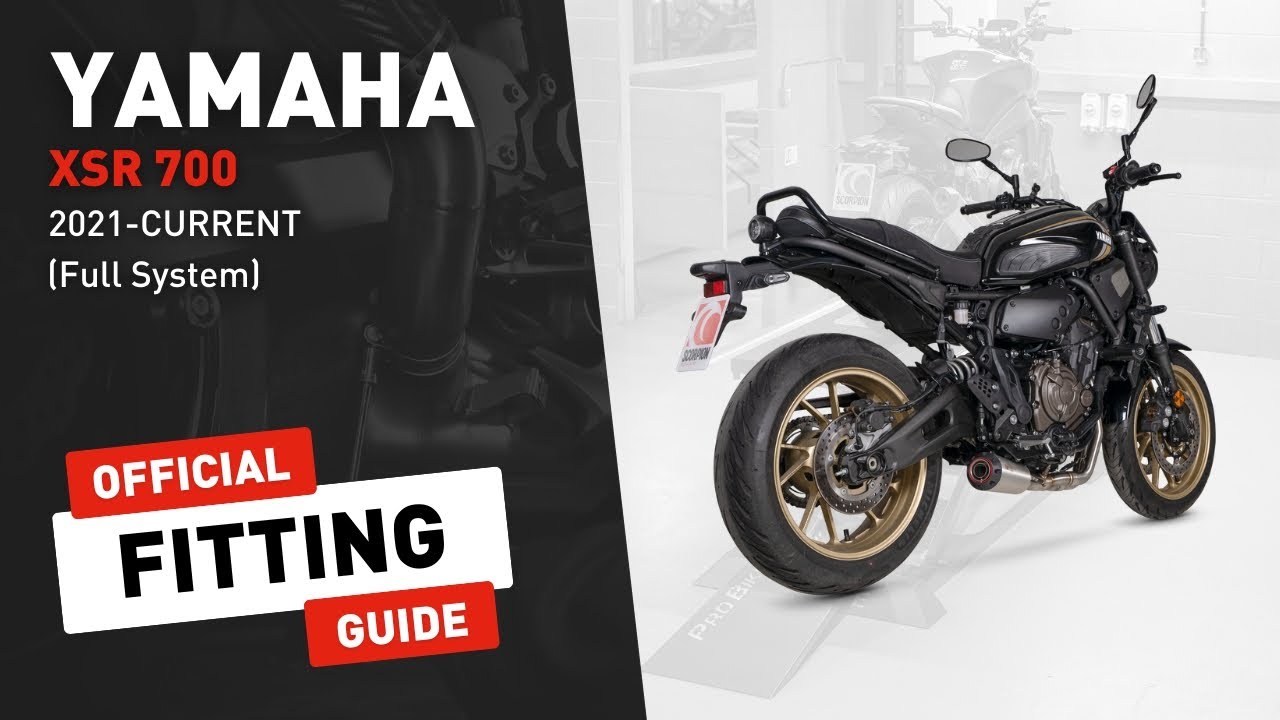 Yamaha XSR 700 Scorpion Exhaust Fitting Guide