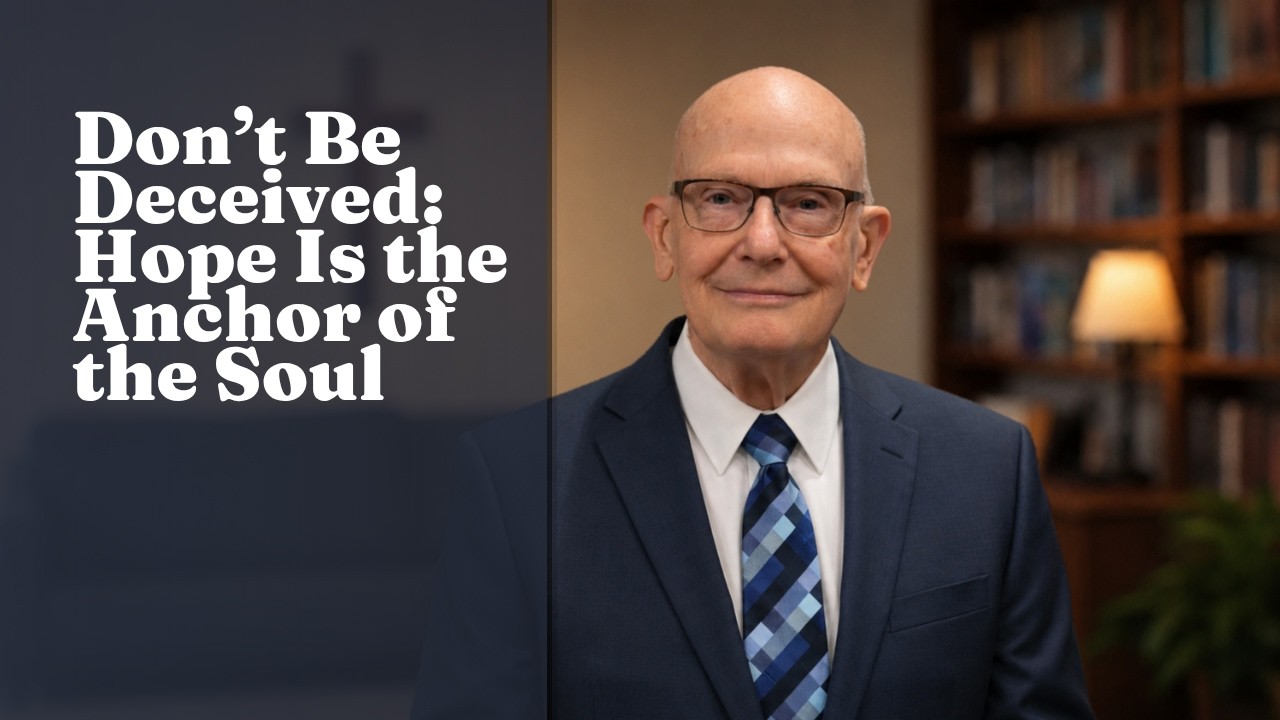 Don’t Be Deceived: Hope Is the Anchor of the Soul