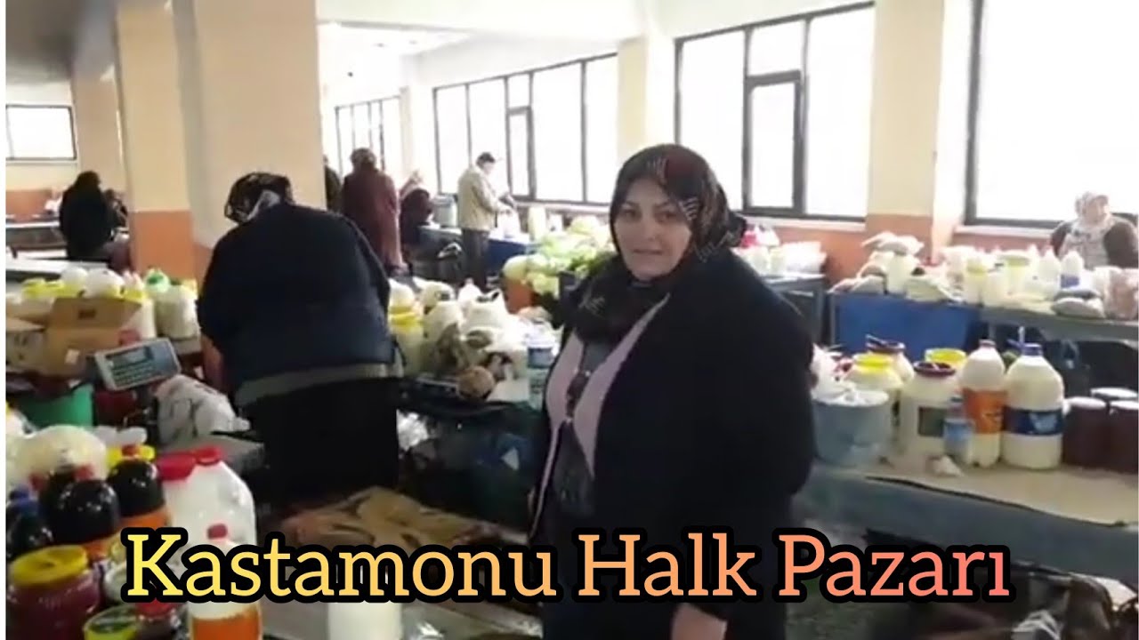KASTAMONU HALK PAZARI MUHTEŞEM  05.02.2020