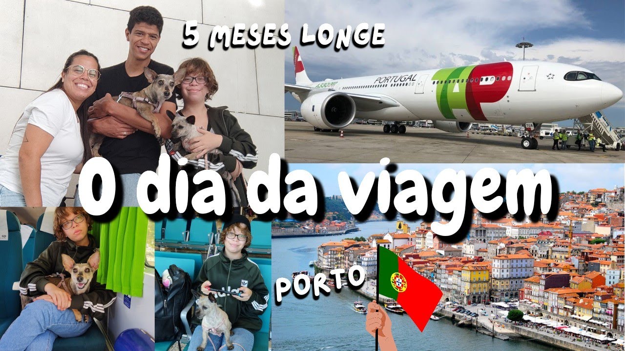 Cheguei Portugal + Imigração + Viagem com o Pet + Reencontro com o Marido 🇵🇹🧳🛫