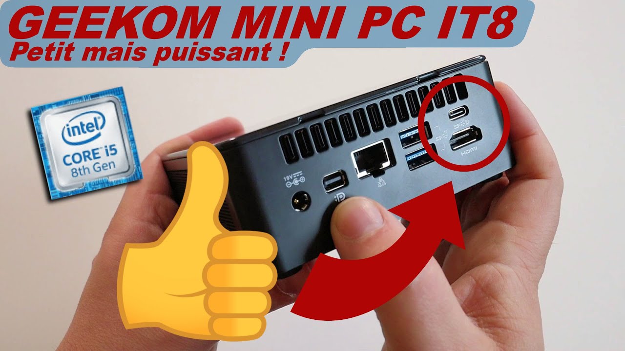 Geekom Mini PC IT8 : il a tout d'un grand !