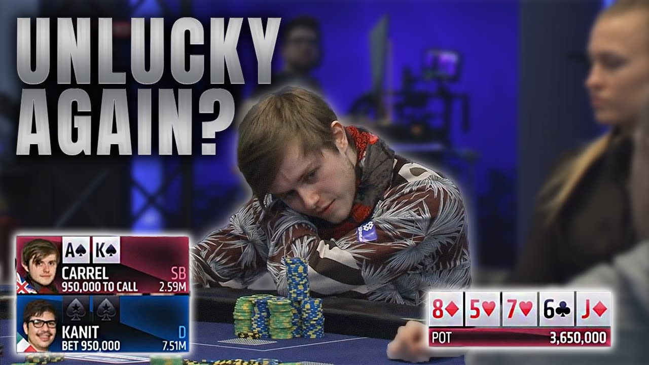 Mustapha Kanit gets lucky against 