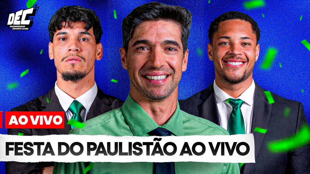 🔴 FESTA DE PREMIAÇÃO DO PAULISTÃO AO VIVO + NOVO TÉCNICO DO SÃO PAULO E AGENDA DO ANCELOTTI