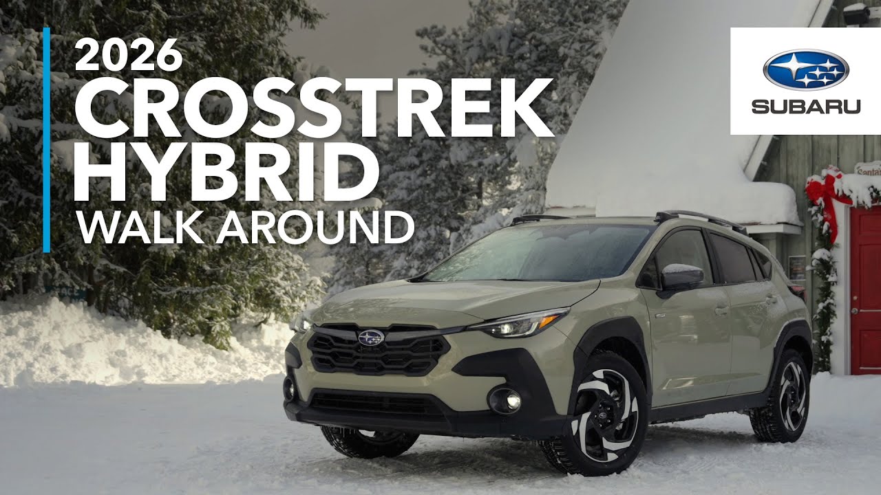 2026 Subaru Crosstrek Hybrid Walk Around - No-compromises compact crossover for the modern era
