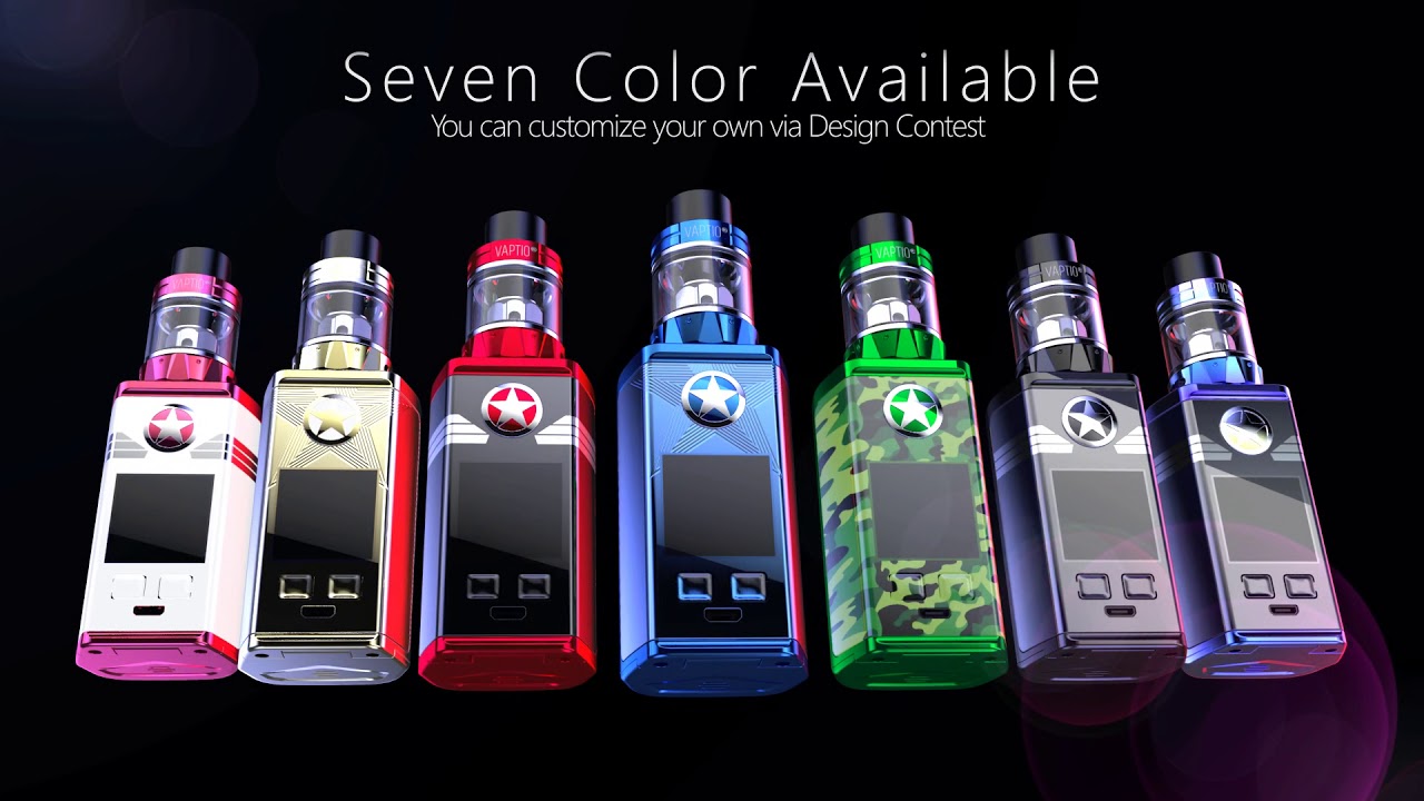 Vaptio Capt'n Paragon Kit Premium Vape Kit 3D Video Preview