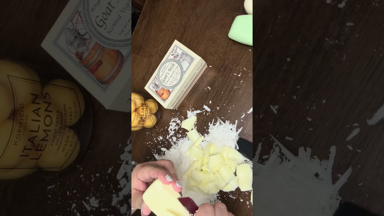 Opening and cutting 🧼 🧽