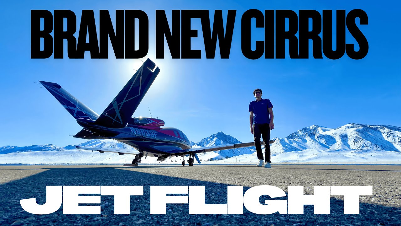 Flying The Brand New Cirrus Vision Jet G3!