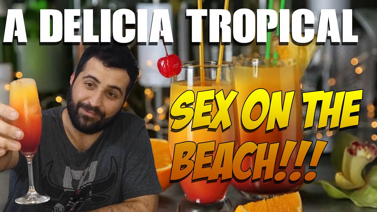 Como fazer o Sex on the Beach tradicional e como fazer o DRINK BARATO!!!