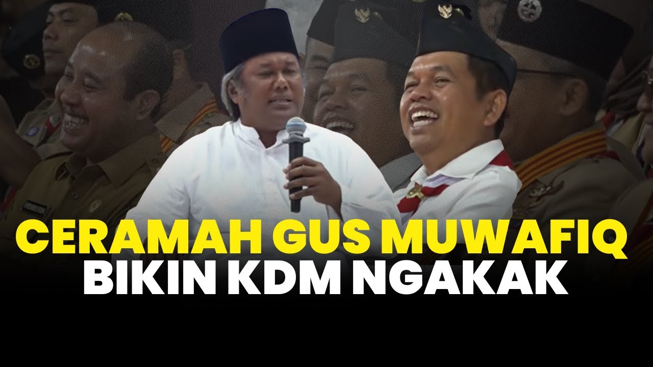 [FULL] : Ceramah Gus Muwafiq di Depan KDM Bikin Satu Gedung Ngakak Gara-gara Sungokong dan Upin Ipin