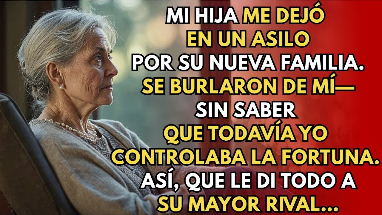 Mi hija me dejó en un asilo para su nueva familia—le di todo a su mayor rival