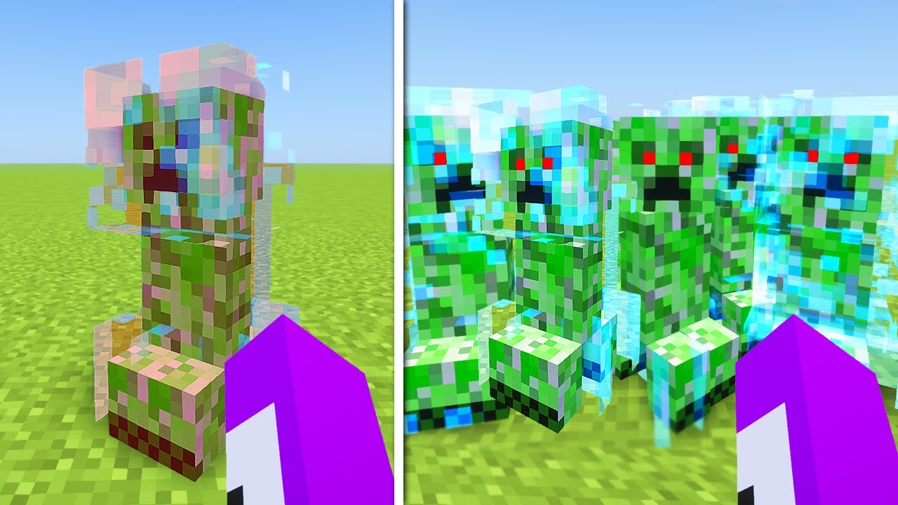 MINECRAFT MAS BATER NOS MOBS MULTIPLICA ELES!!!