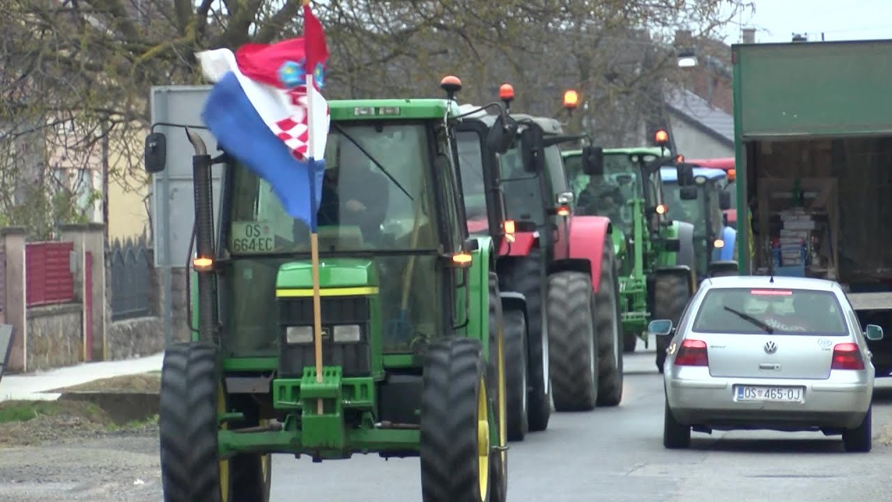 Prosvjed čepinskih poljoprivrednika