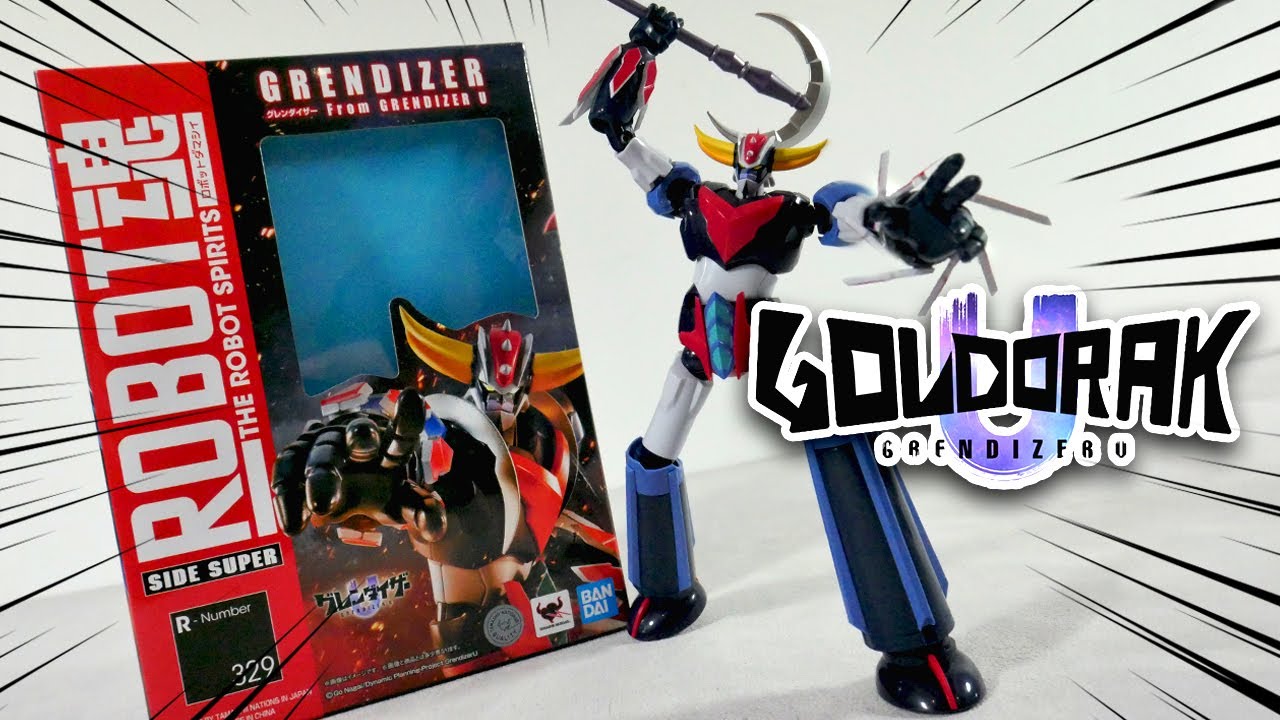 GOLDORAK GRENDIZER U Le robot de notre enfance revisité - The Robot Spirits - Avis & Review FR