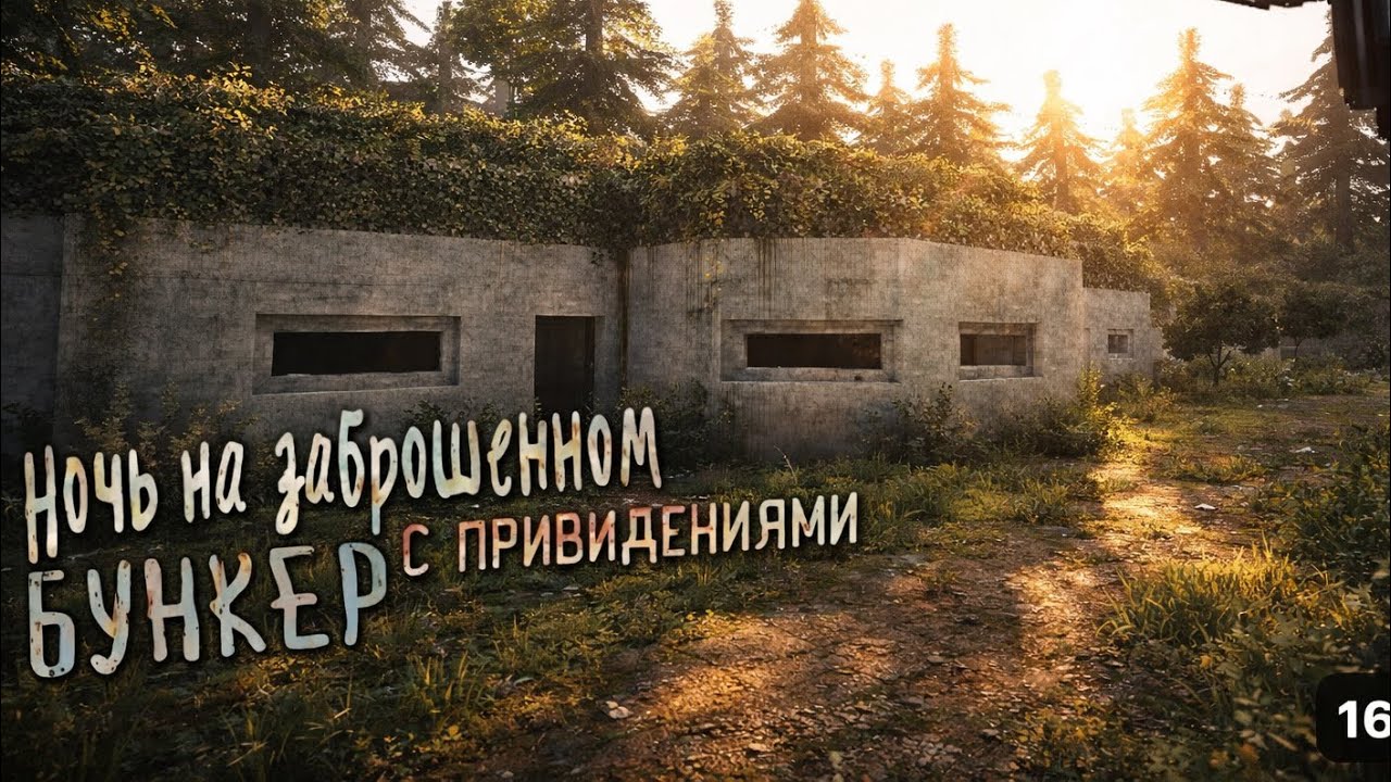 НОЧЬ на ЗАБРОШЕННОМ БУНКЕРЕ с ПРИВИДЕНИЯМИ! в Minecraft