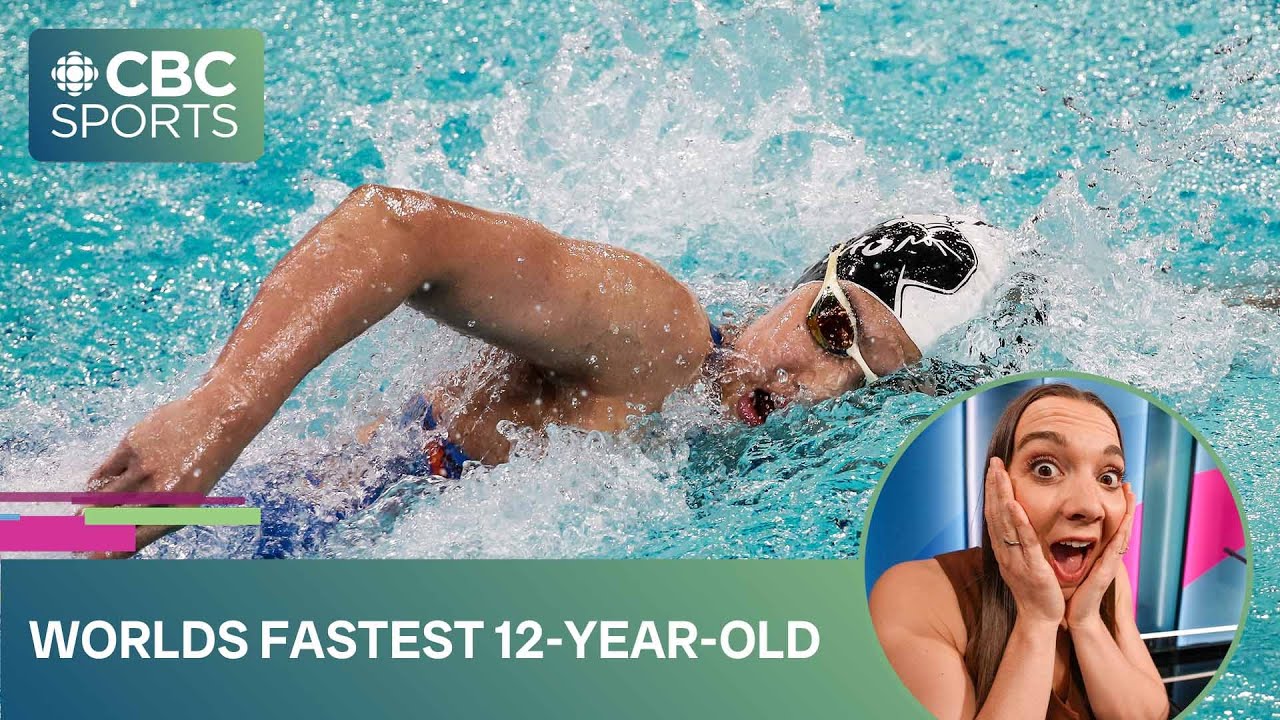 This 12-year-old just swam the fastest 200M IM ever!