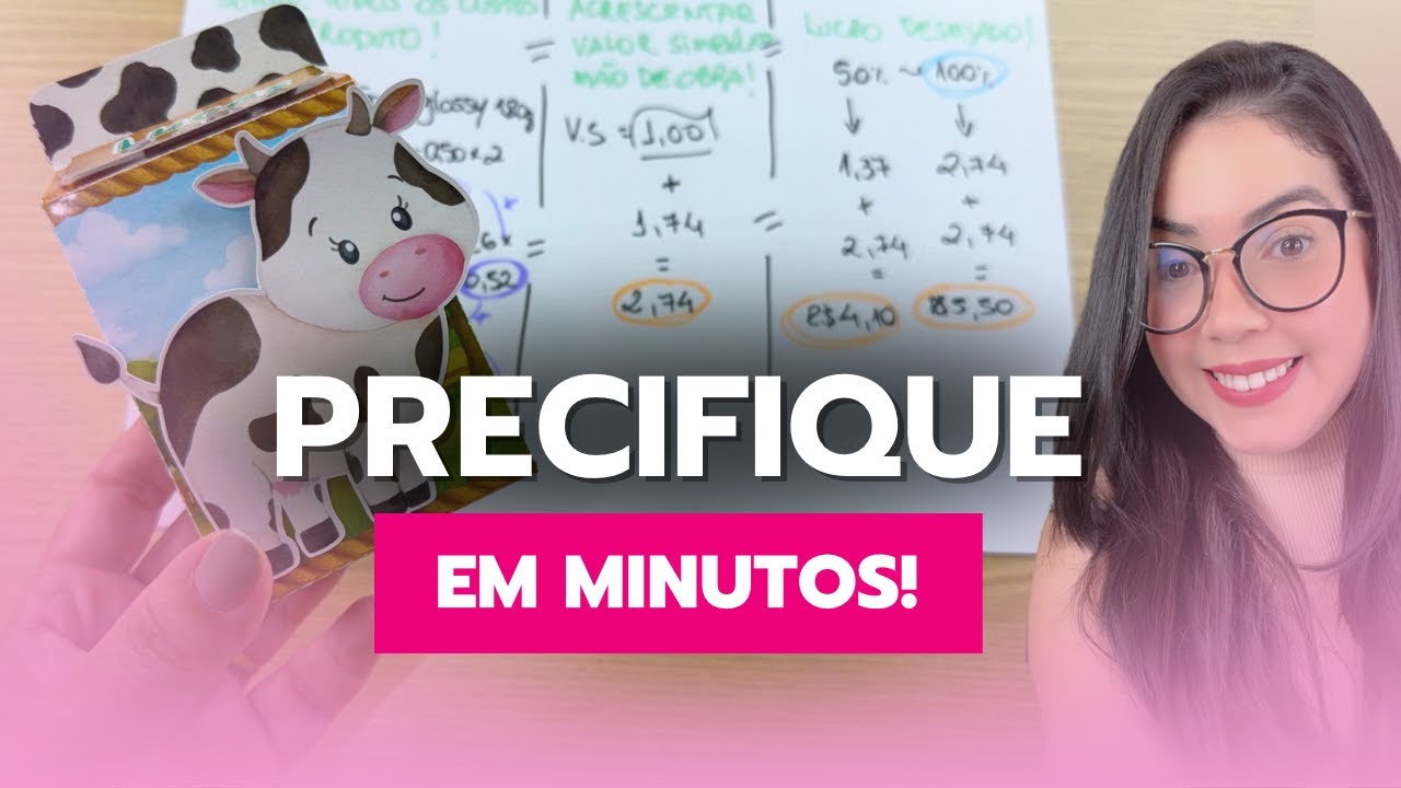 O MÉTODO mais fácil para PRECIFICAR personalizados!