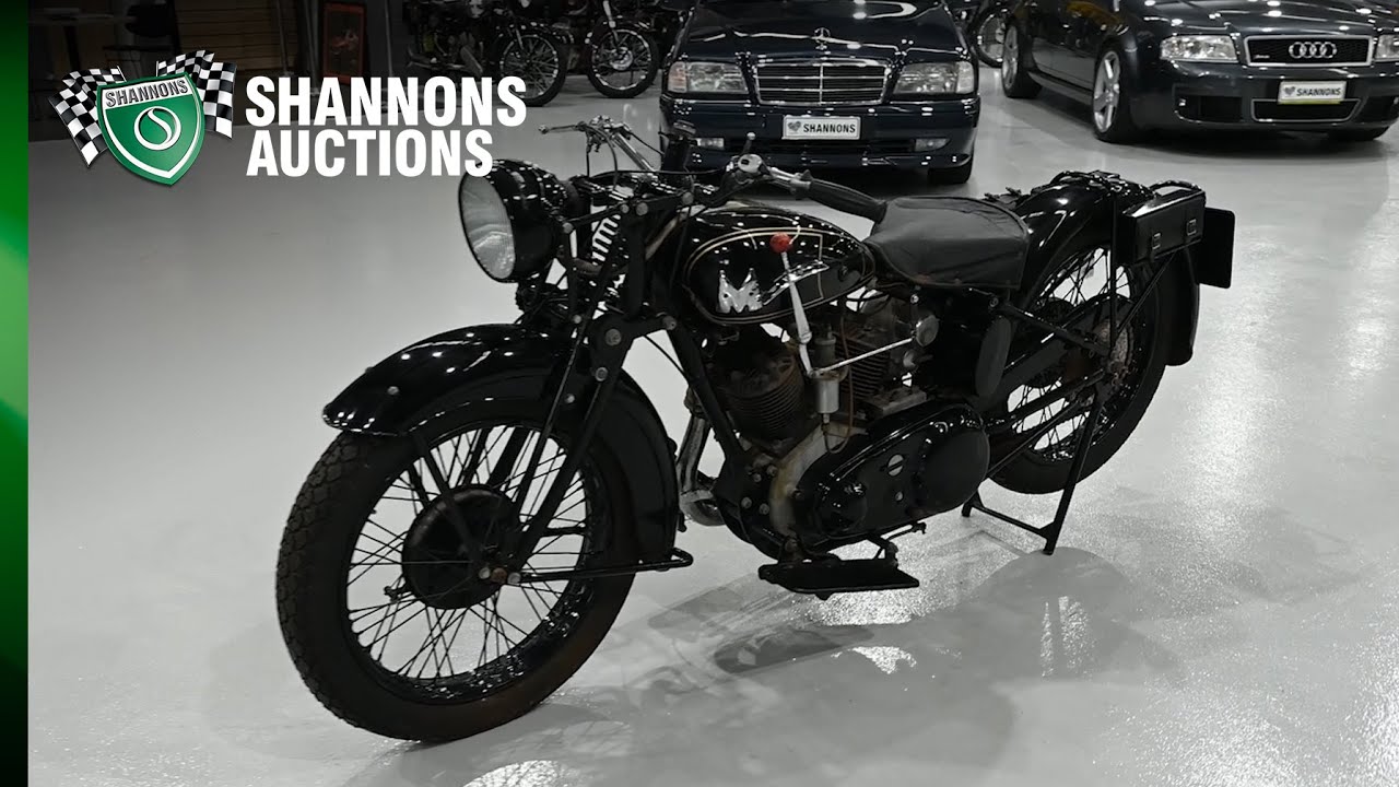 1932 Matchless Model X 1000cc Motorcycle - 2023 Shannons Winter Timed Online Auction