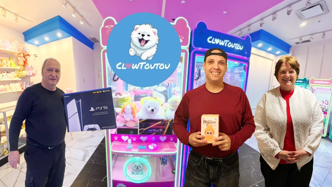 Big Wins During Crane Game Challenge at Claw Toutou!