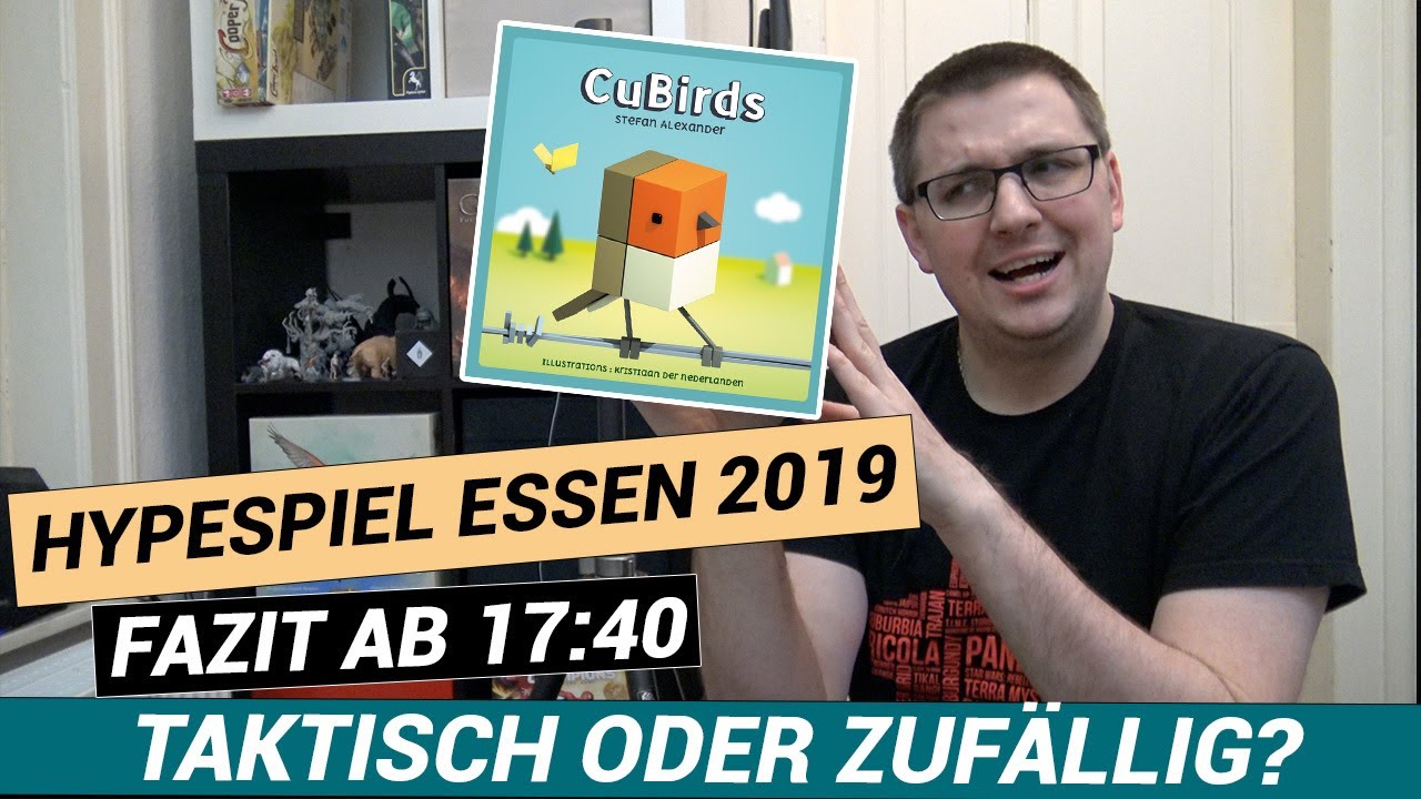 Cubirds (Stefan Alexander, Board Game Circus 2018) - Hypespiel in Essen 2019 - Was taugt es?