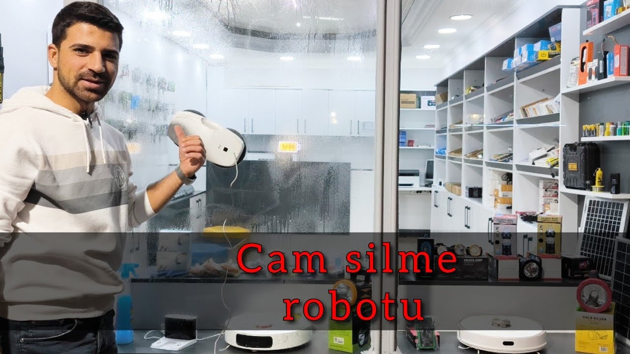 HUTT Cam Silme Robotu //Cam Silme Robotu Tamir Ettik // Robot Batarya Değişimi
