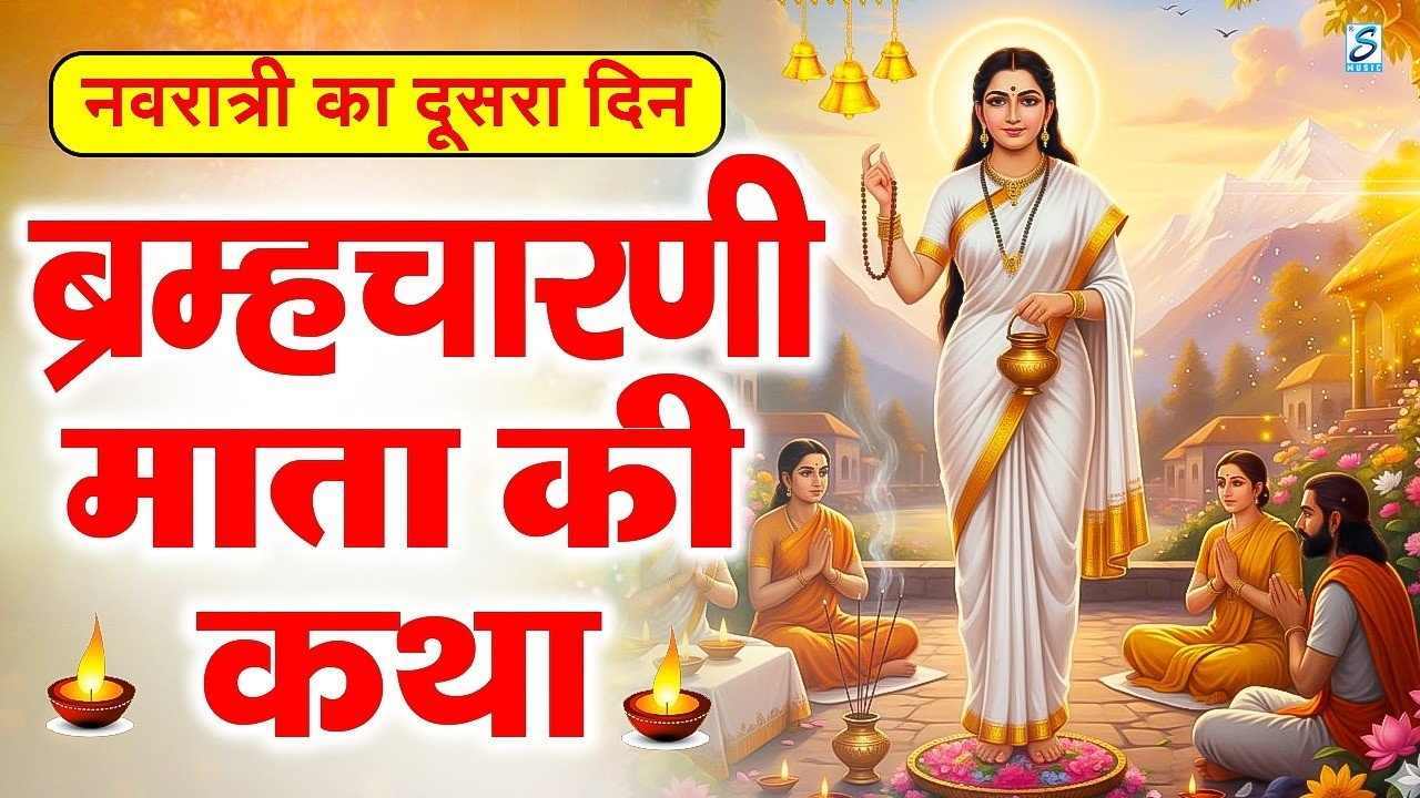 दूसरा नवरात्र स्पेशल~ ब्रह्मचारिणी माता कथा | ब्रह्मचारिणी माता कहानी | Navratri Day-2 Katha Navratr