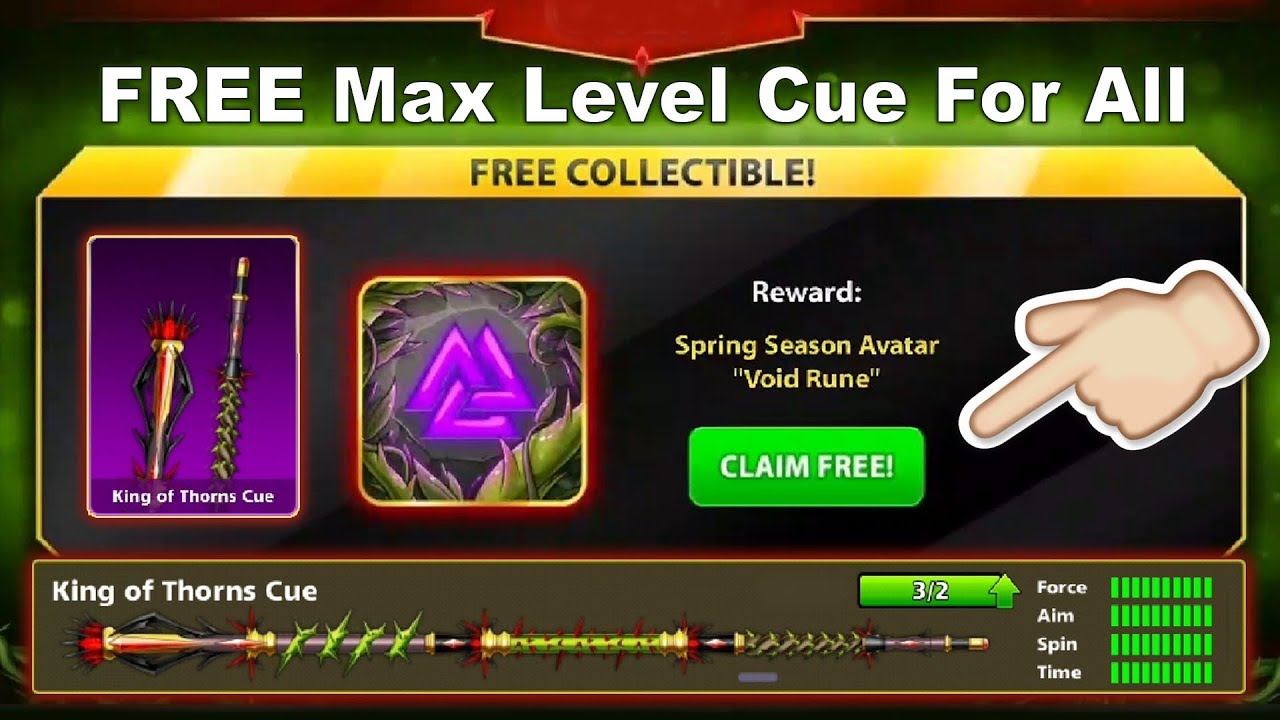 Free Max Power Cue For All 🤩 Working Trick