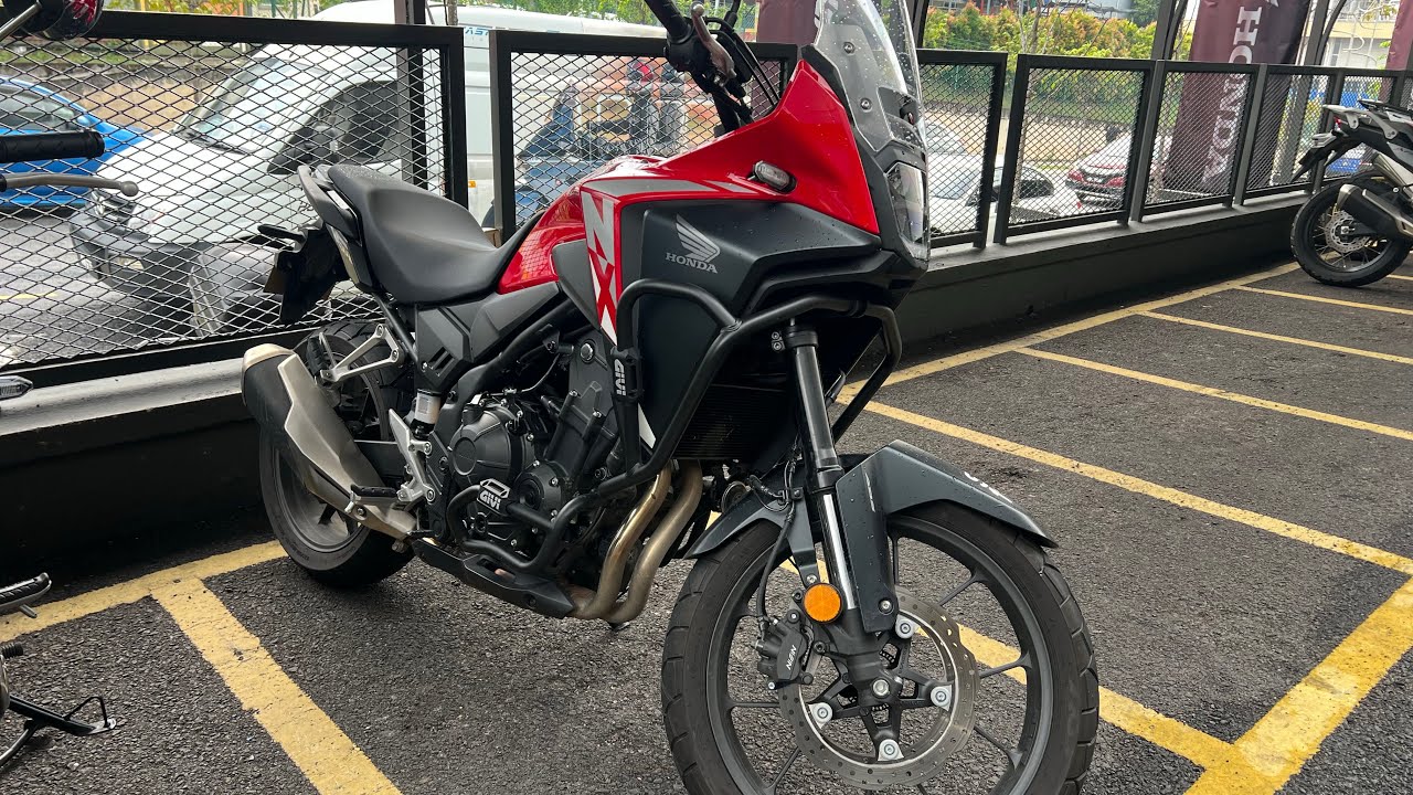 HARI INI TRY BAWAK HONDA NX500