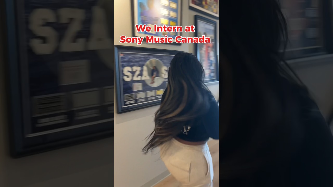 we intern for sony music canada, of course the trends not over until we do it 😅