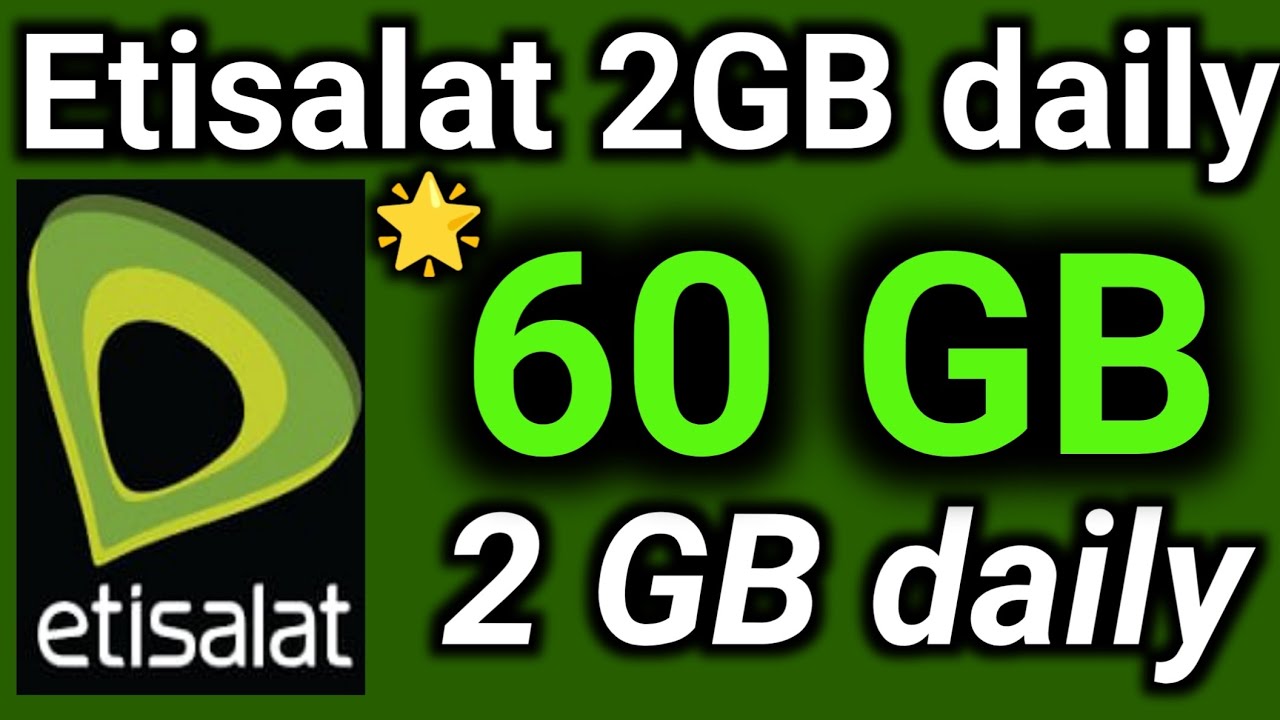 etisalat 2gb per day offer 2023 data offer