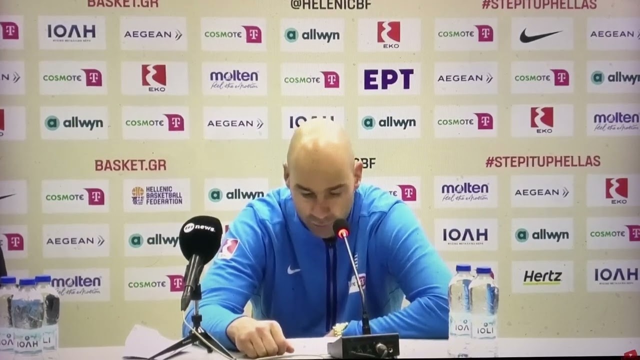 Σπανούλης, συνέντευξη Τύπου Ελλάδα-Μαυροβούνιο 65-67: 