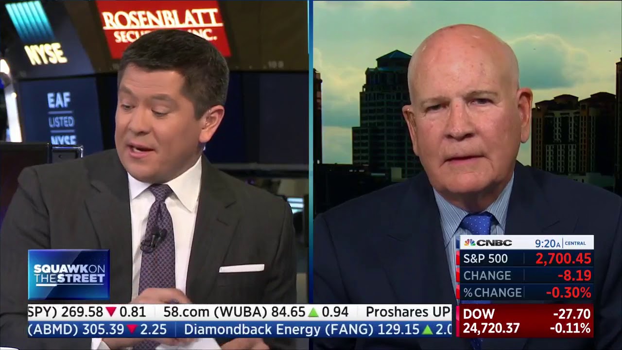 Bob Wright on CNBC's Squawk on the Street 4.19.18 PART 1