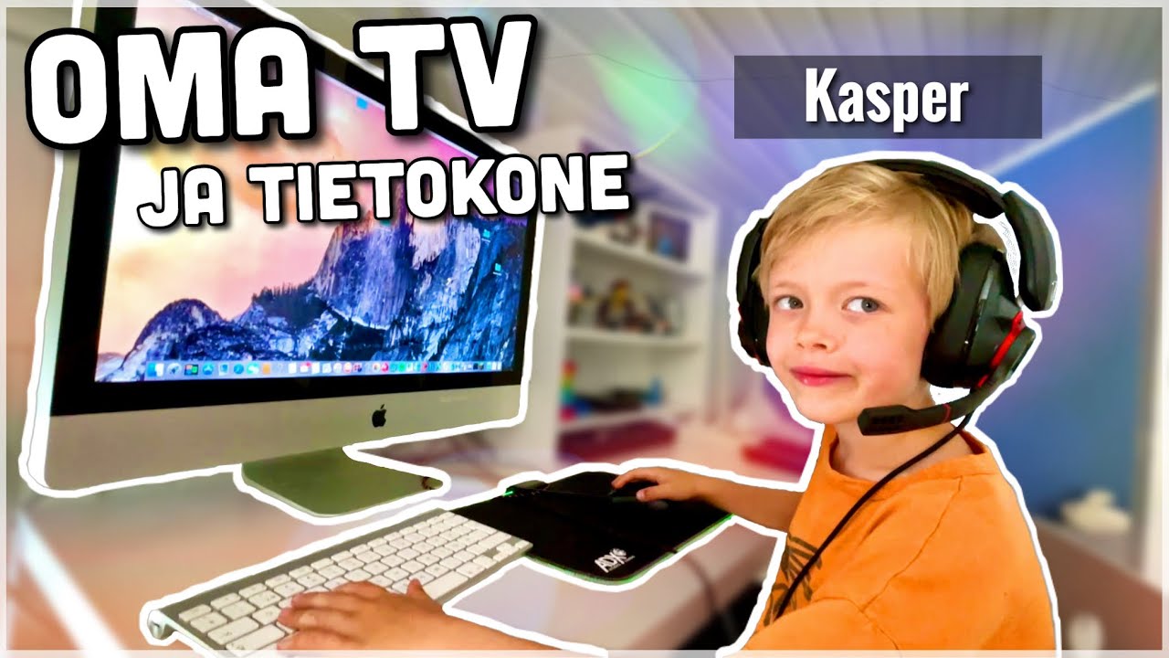 7-Vuotiaan SETUP ESITTELY! | Kassun Roomtour