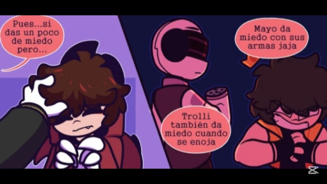 Fandub de el cómic de los compas de ''khattedraws'' cap 18♡♡