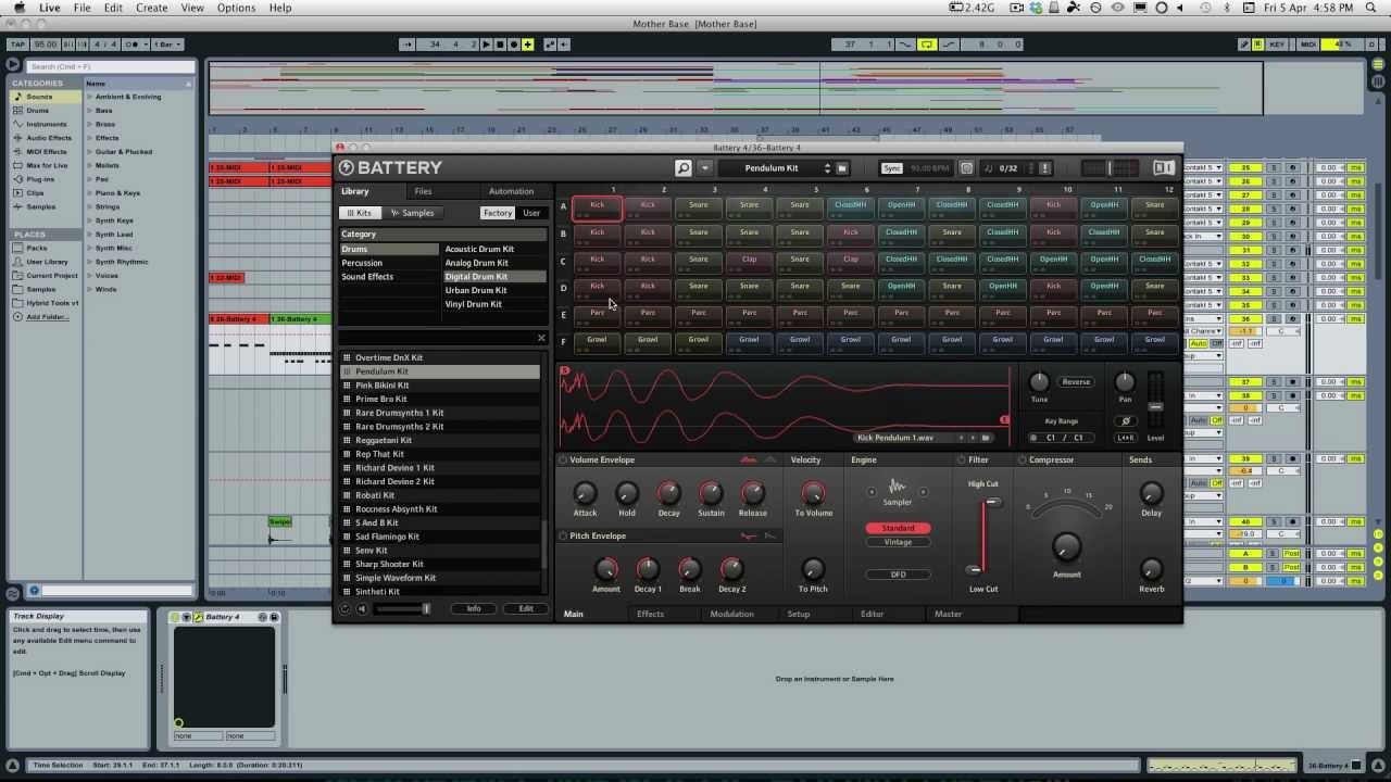 Komplete 9 - Overview - (Battery 4, Monark, The Giant, Solid FX)